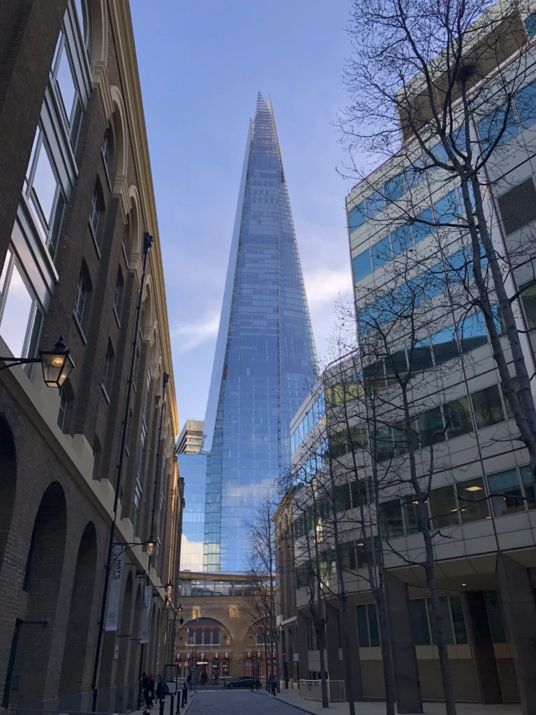 London skyline shark